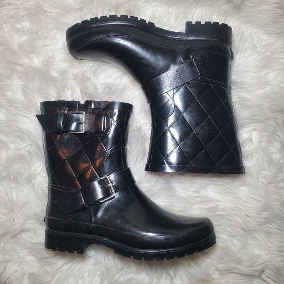 Sperry Falcon Lined Waterproof Rain Boots - Picture 3 of 9